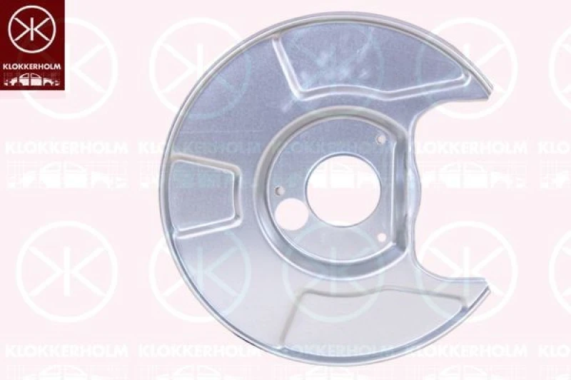 Image of KLOKKERHOLM Brake disc backing plate KLOKKERHOLM 2938878