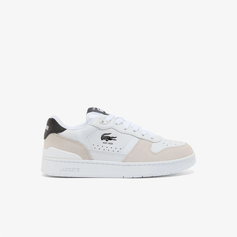 Image of Lacoste T-Clip Set Trainers White Black female UK 4