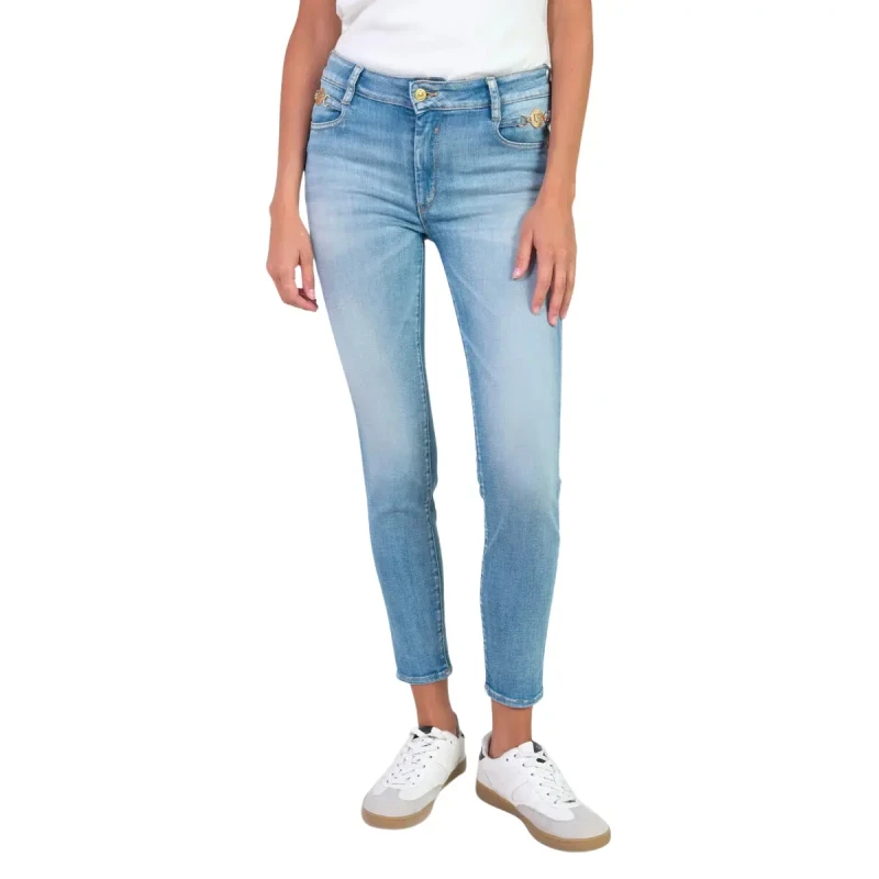 Image of Le Temps des cerises Womens jeans Le Temps des cerises Lonia Bleu Female 25