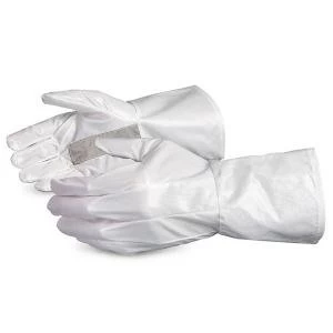 Image of Superior Glove Ground Hog Electro Static Spray Painting Gloves L White
