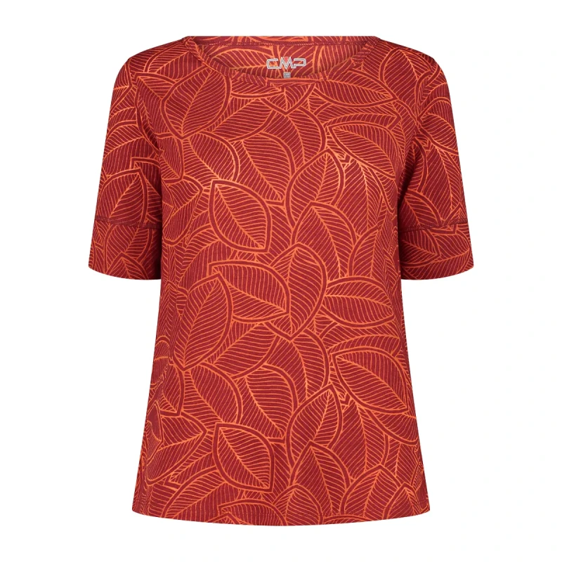 Image of CMP Womens T-Shirt CMP Rouge Female 2XS