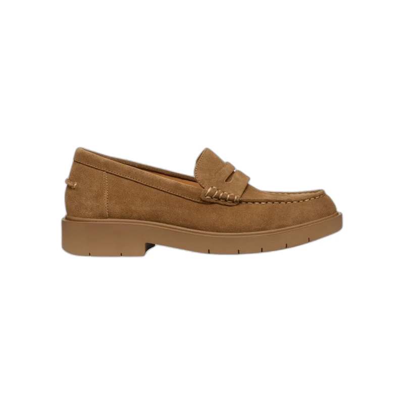 Image of Geox Womens moccasins Geox Spherica Marron Female 37