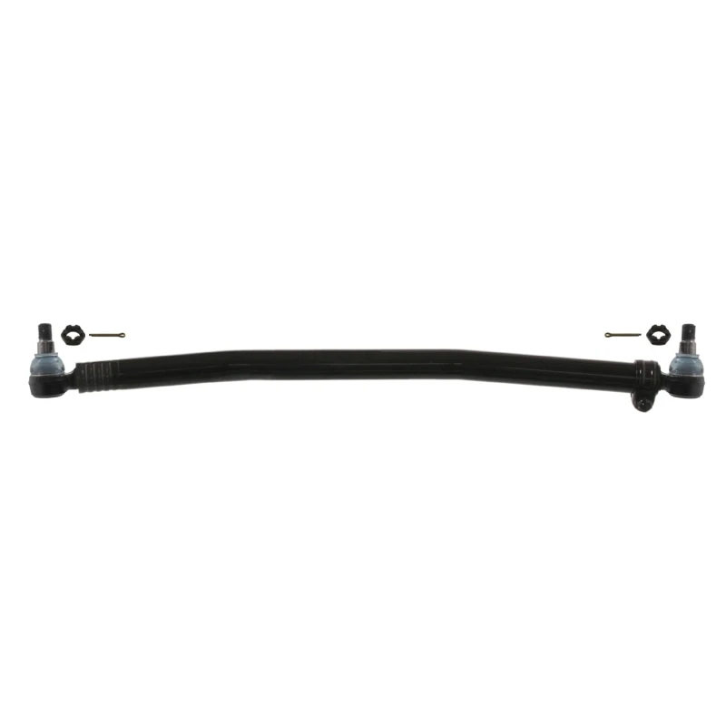 Image of FEBI BILSTEIN 35167 Centre Rod Assembly Front Axle, with castellated nut and split pins Centre Rod Assembly (285)