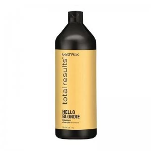 image of Matrix Total Results Hello Blondie Shampoo 1Litre