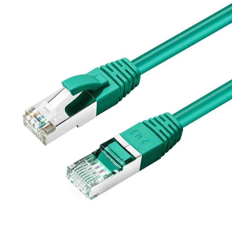 Image of Microconnect MC-SFTP6A015G networking cable Green 1.5 m Cat6a S/FTP (S