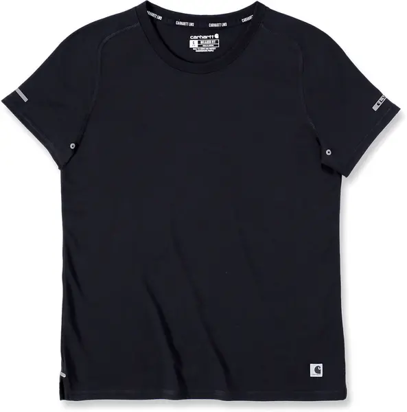 Image of Carhartt Relaxed Fit Ladies T-Shirt, black, Size XS for Women