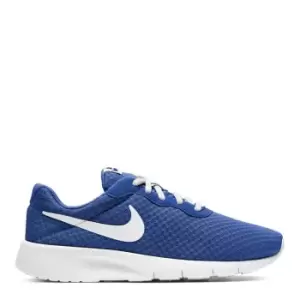 image of Nike Tanjun Junior Boys Trainers - Blue