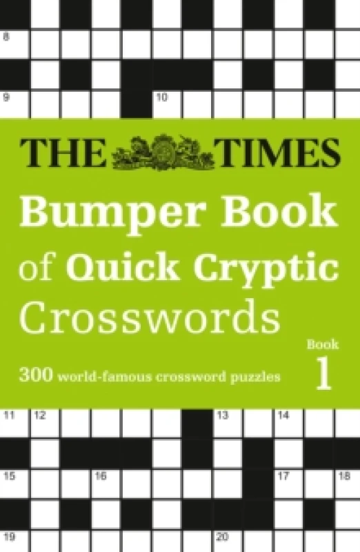 Image of The Times Bumper Book of Quick Cryptic Crosswords Book 1. Paperback. By The Times Mind Games Books