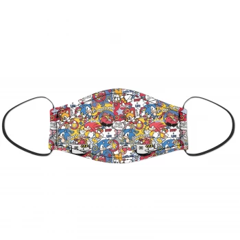 Image of Sonic The Hedgehog Sonic Party Face Mask - L