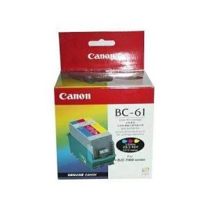 Image of Canon BC61 Tri Colour Ink Cartridge