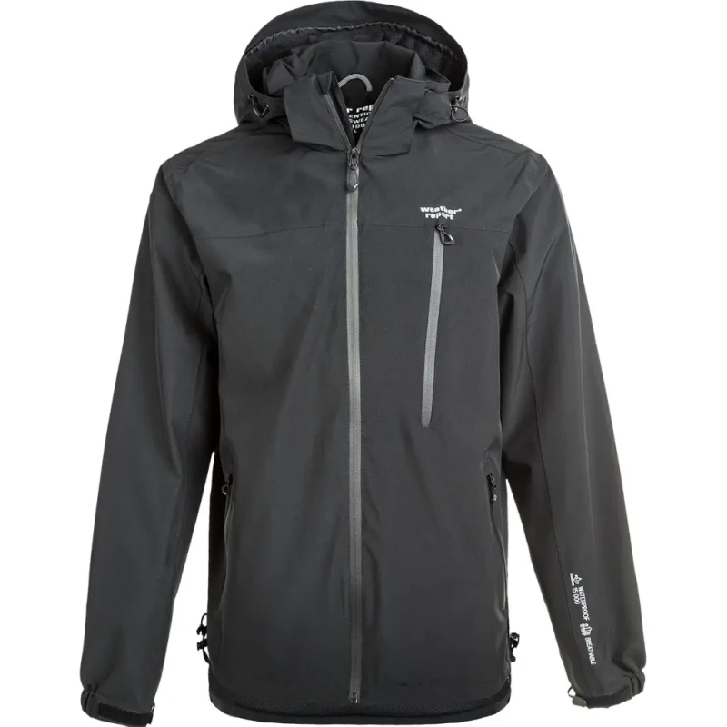 Image of Weather Report Waterproof jacket Weather Report Delton Noir Male S WR201566-1001
