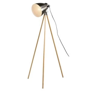 image of Robert Dyas Village At Home Directors Floor Lamp