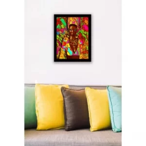 Image of SC0217 Multicolor Decorative Framed MDF Painting