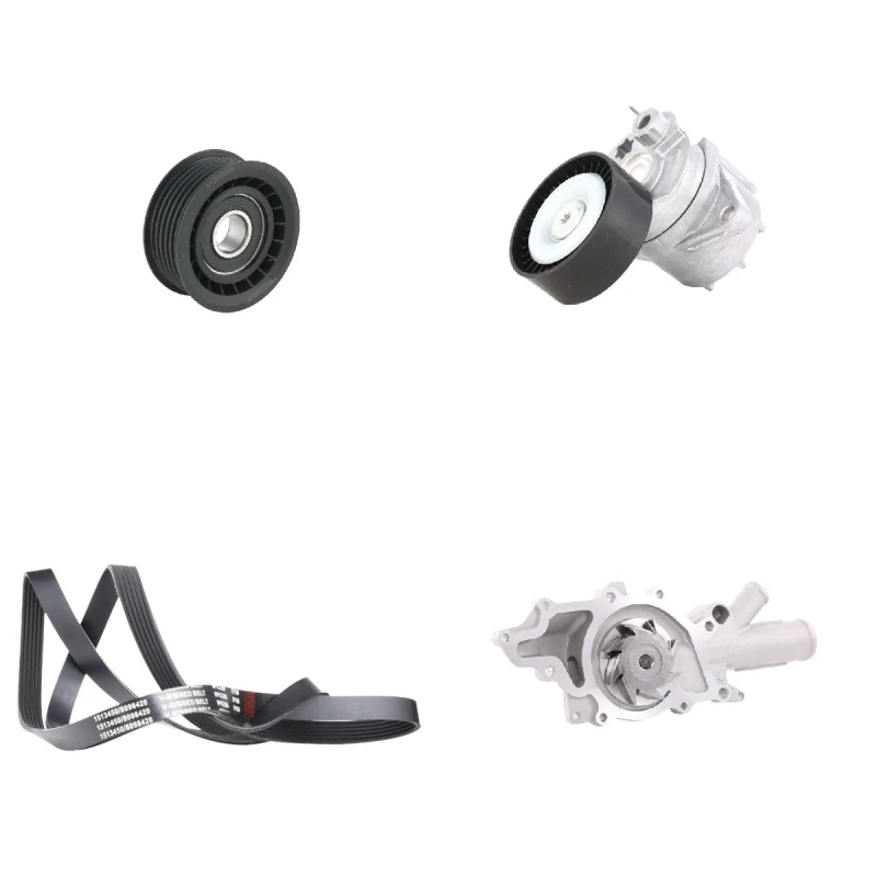 Image of RIDEX 4172P0154 Water Pump + V-Ribbed Belt Kit Water Pump + V-Ribbed Belt Kit (4172)