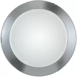 Image of Kolarz MOON - Lifestyle Simple Flush Ceiling Light Chrome, 3x E27