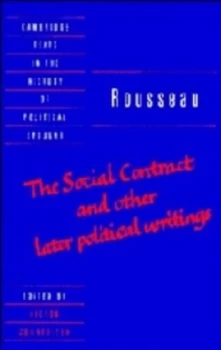 Image of The Social Contract and Other Later Political Writings by Jean-Jacques Rousseau Book