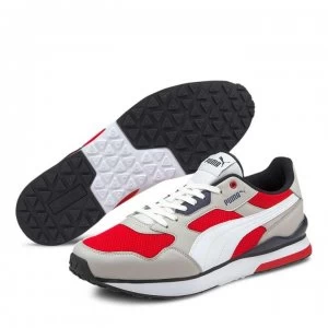 image of Puma R78 FUTR Mens Trainers - White/Red