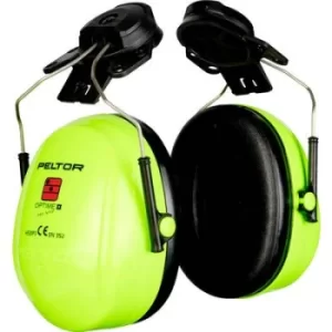 image of 3M Optime II H520P3EV Yellow Over-the-Head Earmuffs