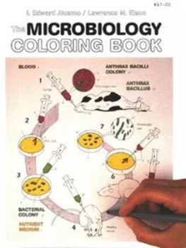 Image of The Microbiology Coloring Book by Alcamo Paperback