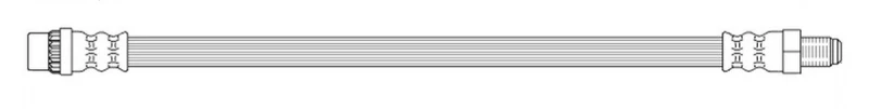 Image of K&K FT0095 Brake Hose Brake Hose (83)