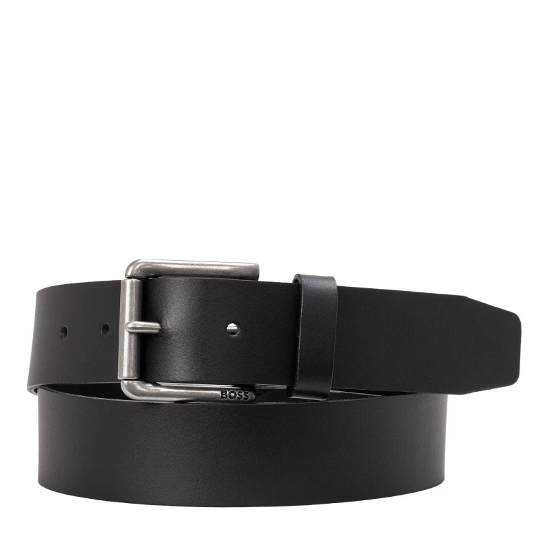 Image of Boss Mens Joris Leather Belt Black 001 male 28-30W 85