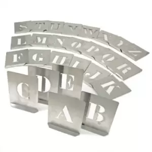 Kennedy - 80MM (Set of 26) Steel Stencil Letters