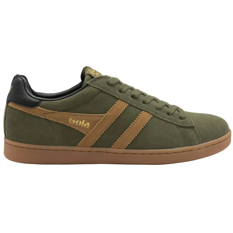 Image of Gola Trainers Gola Equipe II Suede Vert Male 46 CMB387NF