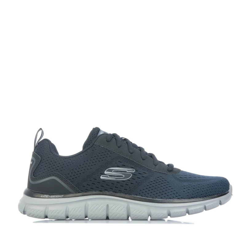 Image of Skechers Track Ripkent Trainers - Blue Blue 7