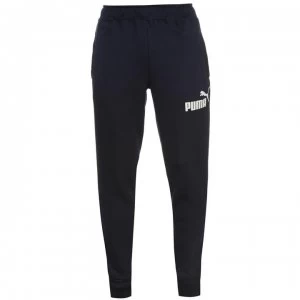 Puma Tapered Fleece Pants Mens - Navy/White