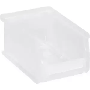 image of Allit 456261 Storage bin ProfiPlus Box 2 (W x H x D) 100 x 75 x 160 mm Transparent