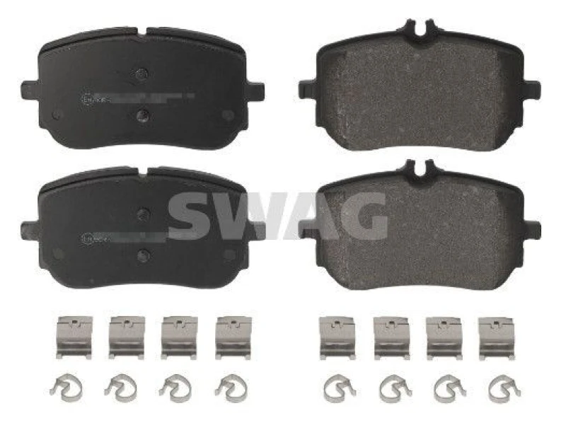 Image of Brake pad set SWAG 33 11 0388
