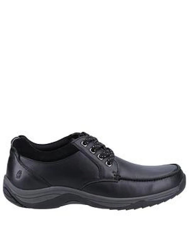 Image of Hush Puppies 'Derek' Classic Lace Shoes Black