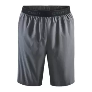 image of Craft Mens Core Essence Relaxed Fit Shorts (M) (Granite)