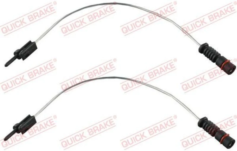 Image of QUICK BRAKE Brake pad wear sensor QUICK BRAKE WS 0182 A