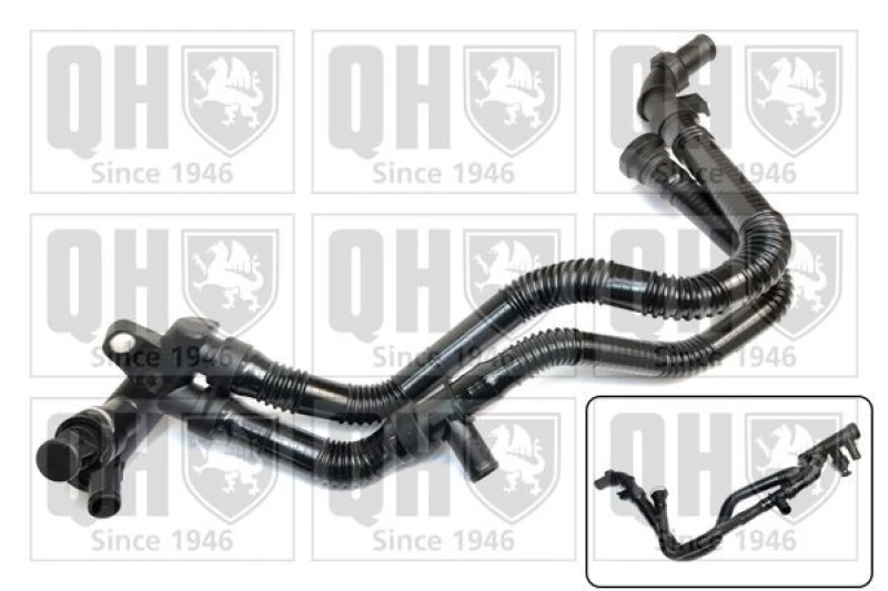 Image of QUINTON HAZELL Coolant pipe QUINTON HAZELL QTH892CF