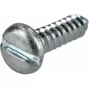 image of R-tech - 337104 Self Tap Screws Pan Head Slotted No. 10 19.0mm - Pack Of 100