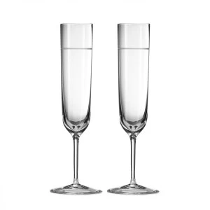 Image of Wedgwood Vera Bande Flute Set of two
