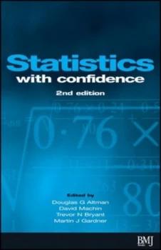 Image of Statistics with Confidence by Douglas Altman Paperback