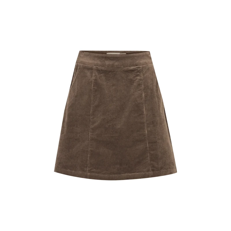 Image of fransa Womens skirt fransa Mitty 1 Marron Female 38
