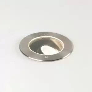 Image of Astro Cromarty Outdoor LED Ground Light Brushed Stainless Steel IP67