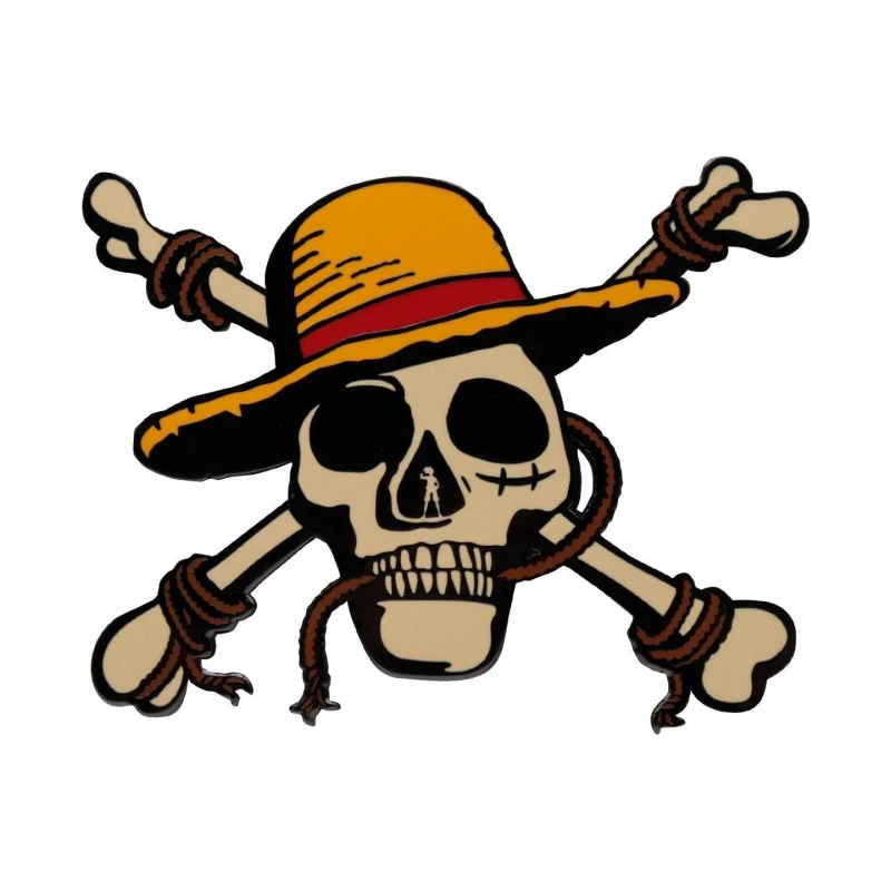 Image of One Piece Limited Edition Jolly Roger Medallion
