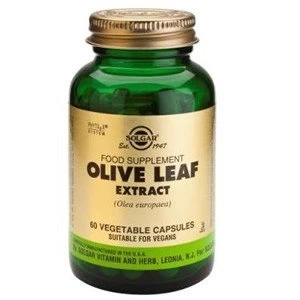Image of Solgar Olive Leaf Extract Vegetable Capsules 60 Caps