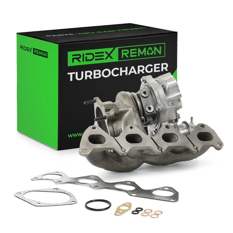 Image of RIDEX REMAN 2234C0416R Turbocharger with accessories Charger,charging system (2234)