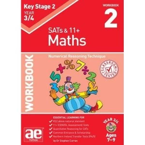 Image of KS2 Maths Year 3/4 Workbook 2 Numerical Reasoning Technique Paperback / softback 2018