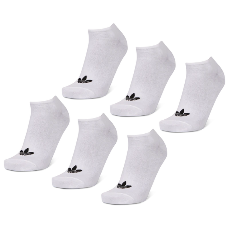 Image of Adidas Originals Trefoil Liner 6er Pack Socks White L