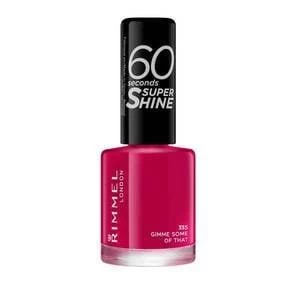 image of Rimmel Nail Polish 60 Second Gimme Some Of That 8ml