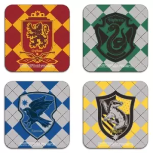 image of Harry Potter Harry Potter Hogwarts Houses Coaster Set