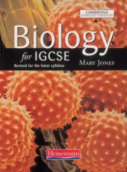 Image of Biology for Igcse by Mary Jones Paperback