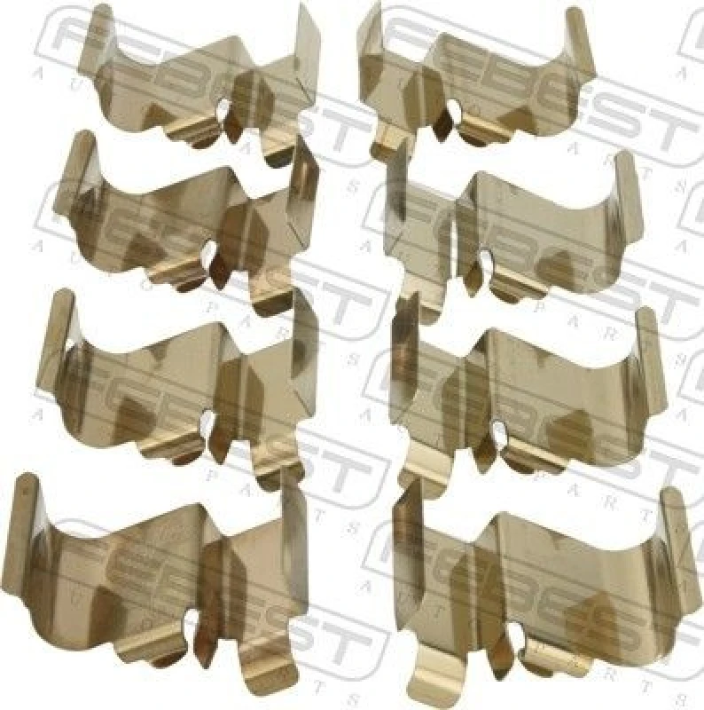 Image of Brake pad fitting kit FEBEST 0403-V98WF