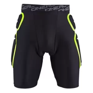 Image of Oneal Trail Protector Shorts, black-yellow, Size L, black-yellow, Size L